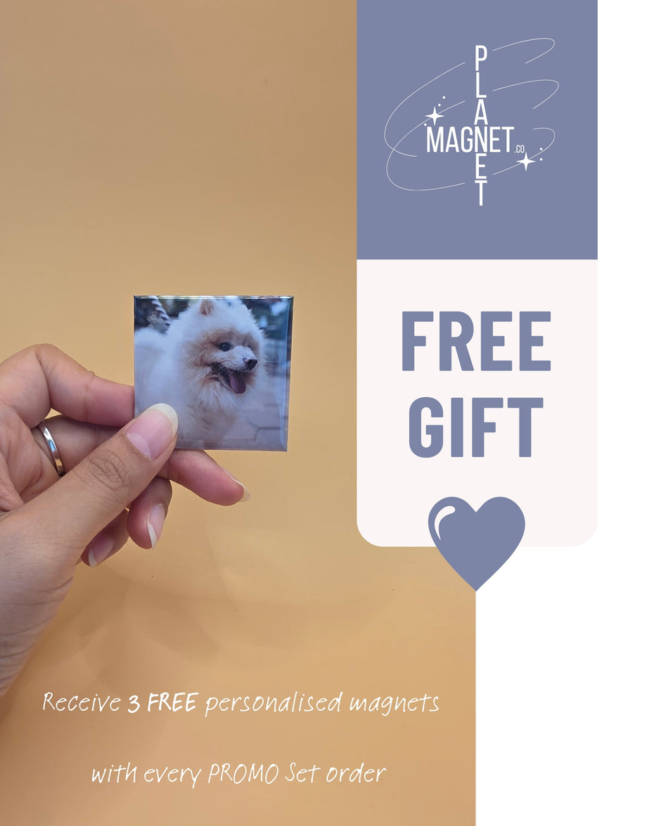 PROMO SET - Happy Moments Set (9pcs) + Steel Display Board (FREE GIFT)